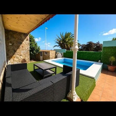 度假居 Vivienda En Telde Con Piscina Privada Balcon de Telde